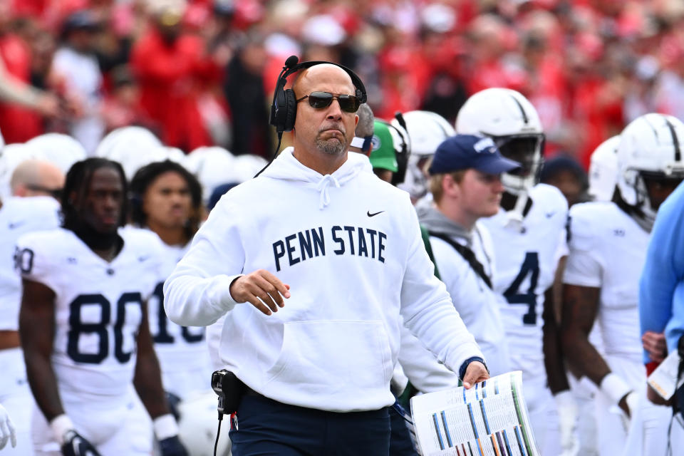 Under head coach James Franklin Penn State simply hasn't gotten the job done against top-notch opponents like Ohio State. (Ben Jackson/Getty Images)