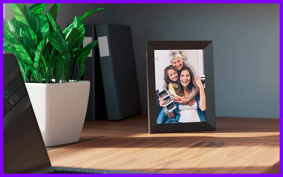 Nixplay Seed 10.1-inch Widescreen Digital Wi-Fi Photo Frame. (Photo: Nixplay)