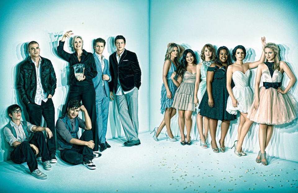 Glee Emmys Magazine Photoshoot