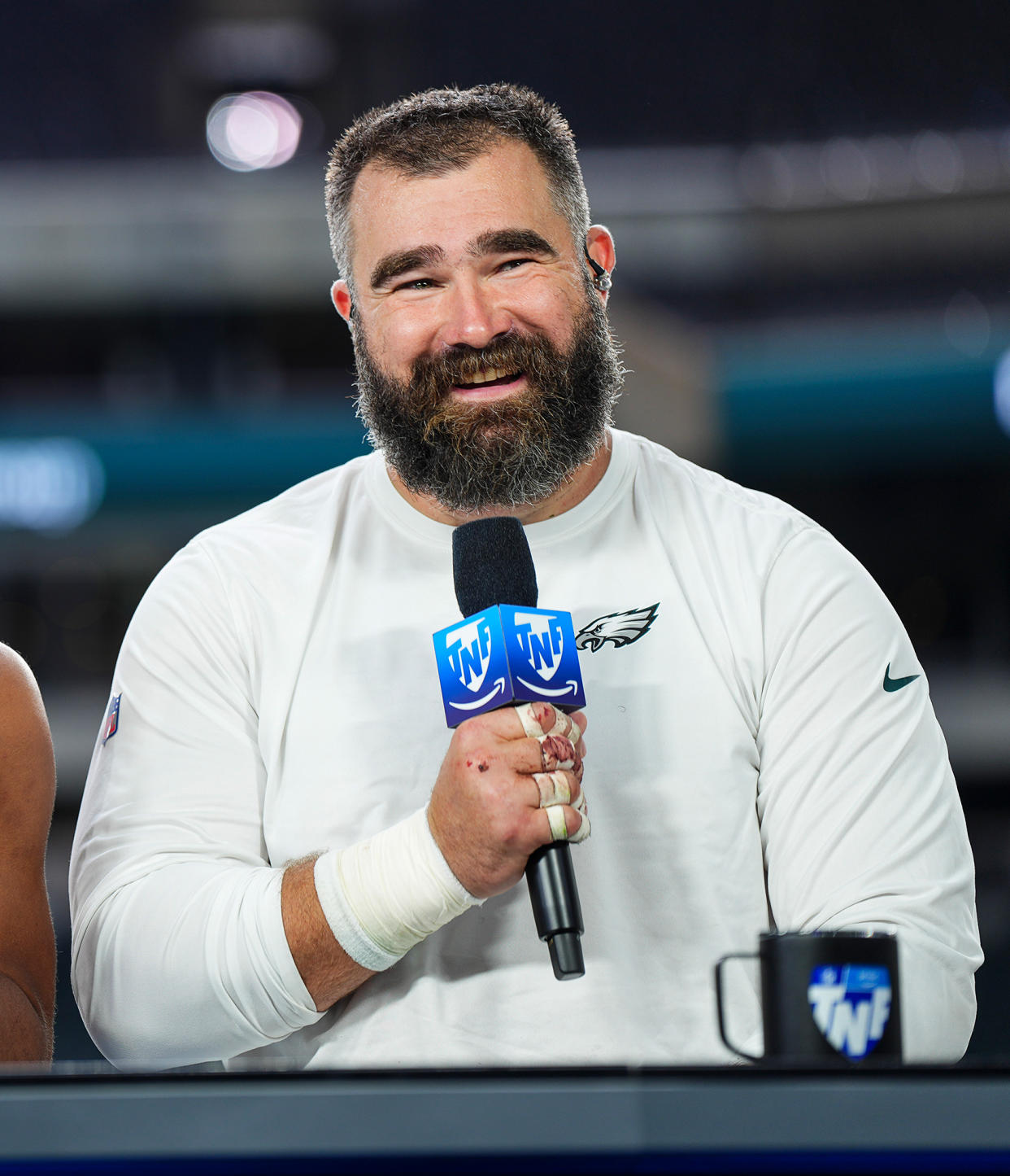 Jason Kelce Says Potential ESPN Move Is a 'Tremendous Honor': 'Nothing's Been Officially Inked'