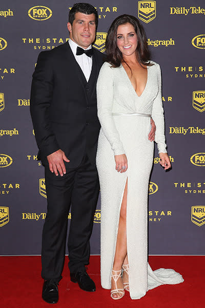 Michael Ennis and partner Simone Ennis