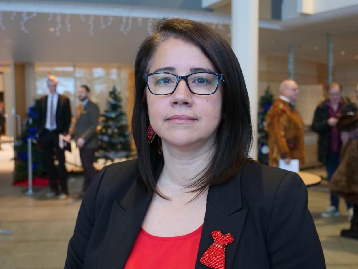 Health Minister Lesa Semmler says the boarding home in Yellowknife has seen the number of patients increase by 50 per cent since last April.  (Julie Plourde/Radio-Canada - image credit)