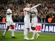 <p>The former Manchester United striker came off the bench against the United States.</p>