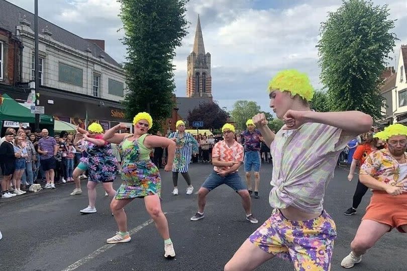 Sync or Swim dancers at Hull Vista Festival 2023