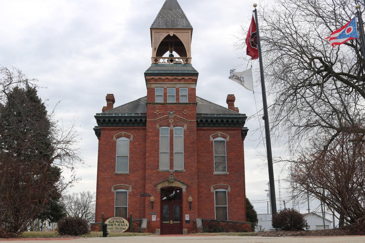 Genoa is seeking funds to make repairs to its village's town hall.