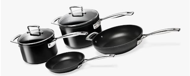 Le Creuset Toughened Non-Stick Cookware Pan Set black friday