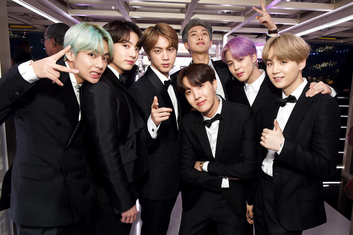 BTS at Grammys: RM, Jin, Suga, J-Hope, Jimin, V, Jungkook serve