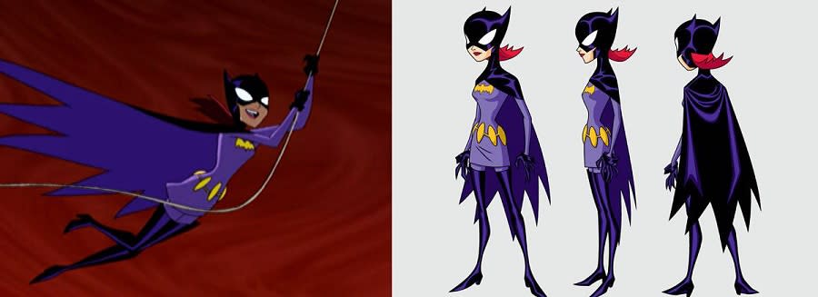 The character of Princess from Battle of the Planets inspired the look for Batgirl on The Batman.