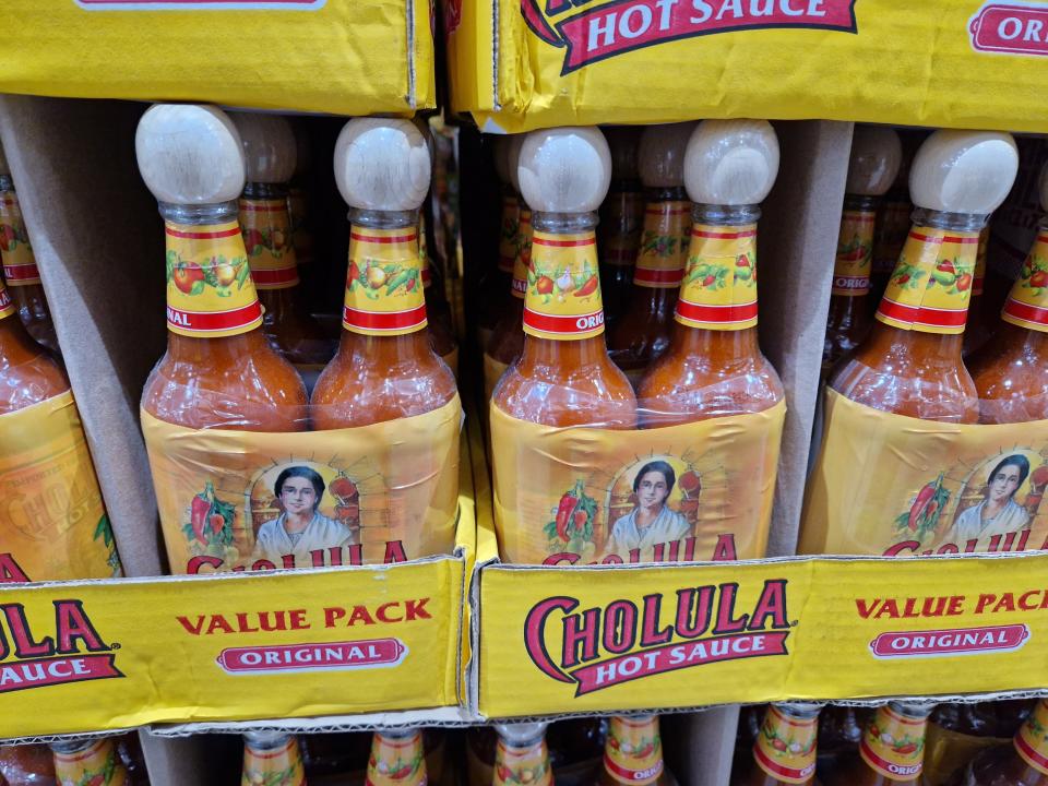 Cholula hot sauce