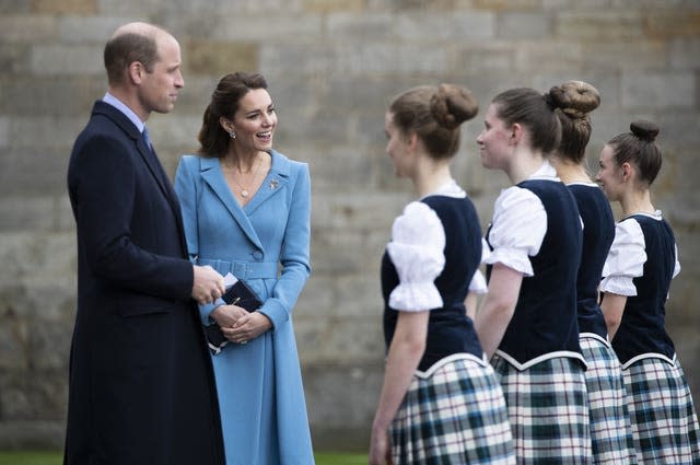 Duke and Duchess of Cambridge tour of Scotland