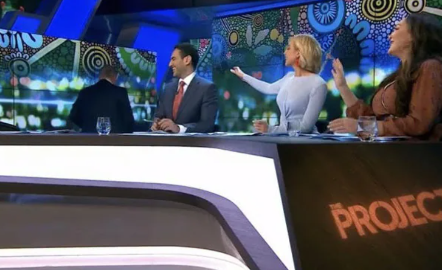 the project pete helliar walks off set