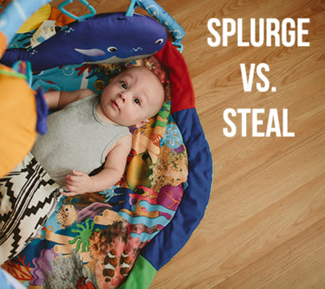 When to splurge and when to save during baby's first year