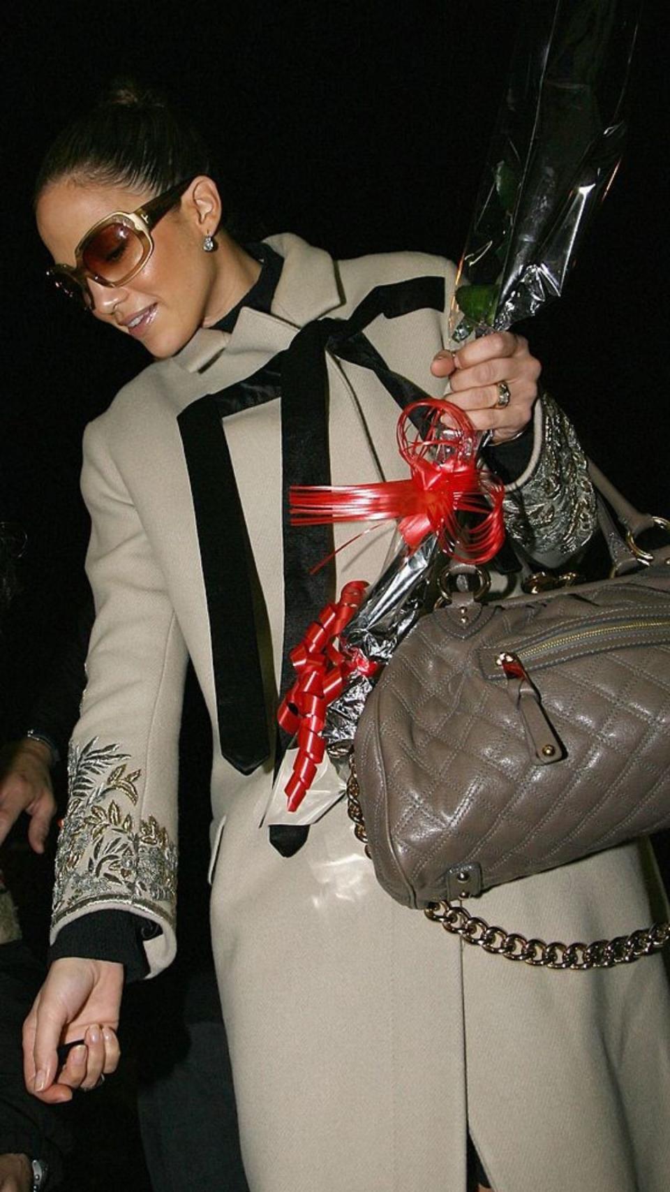 <p> We're pretty sure the stam bag became so well-loved based on the sheer number of icons spotted wearing it. Jennifer Lopez arrived in Rome in 2006 with a taupe Marc Jacobs quilted stam on her arm, and it immediately was on everyone's wish list.  </p>