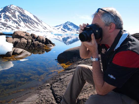 Philip Baum in Greenland (Philip Baum)