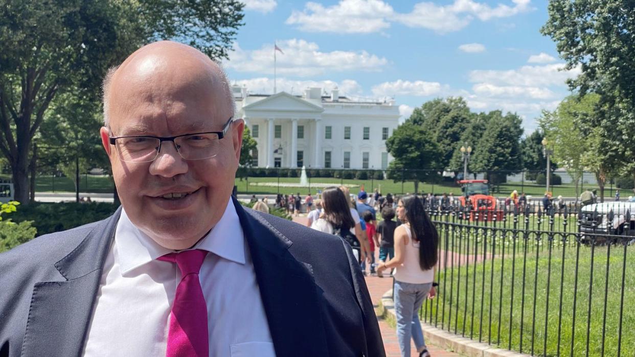 Bundeswirtschaftsminister Peter Altmaier in Washington