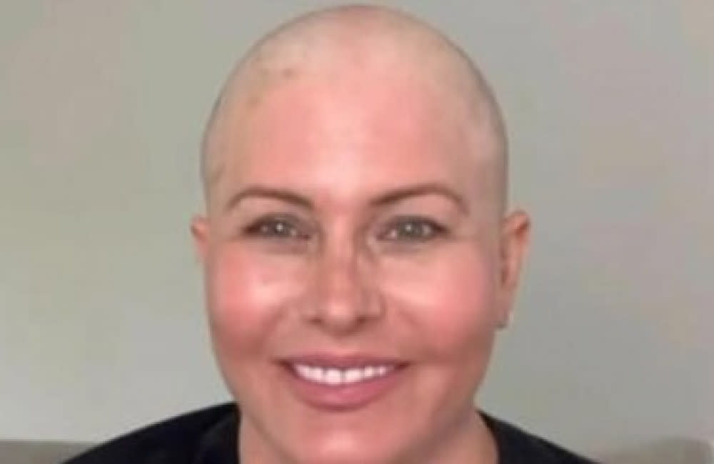 Nicole Eggert has shaved her head amid her cancer battle credit:Bang Showbiz