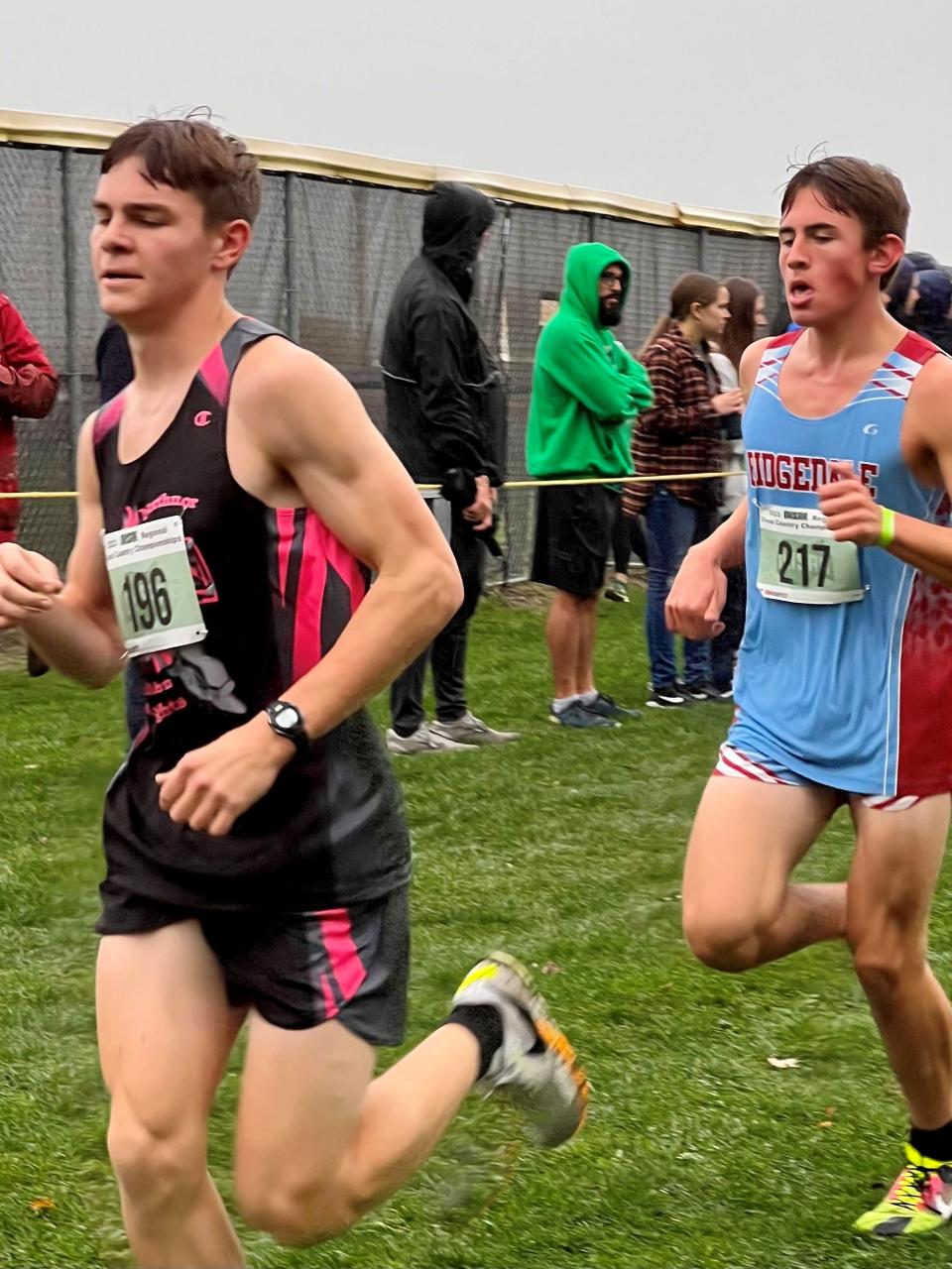 The Division III regional cross country championships were held with D-I and D-II at Pickerington North High School on Saturday.