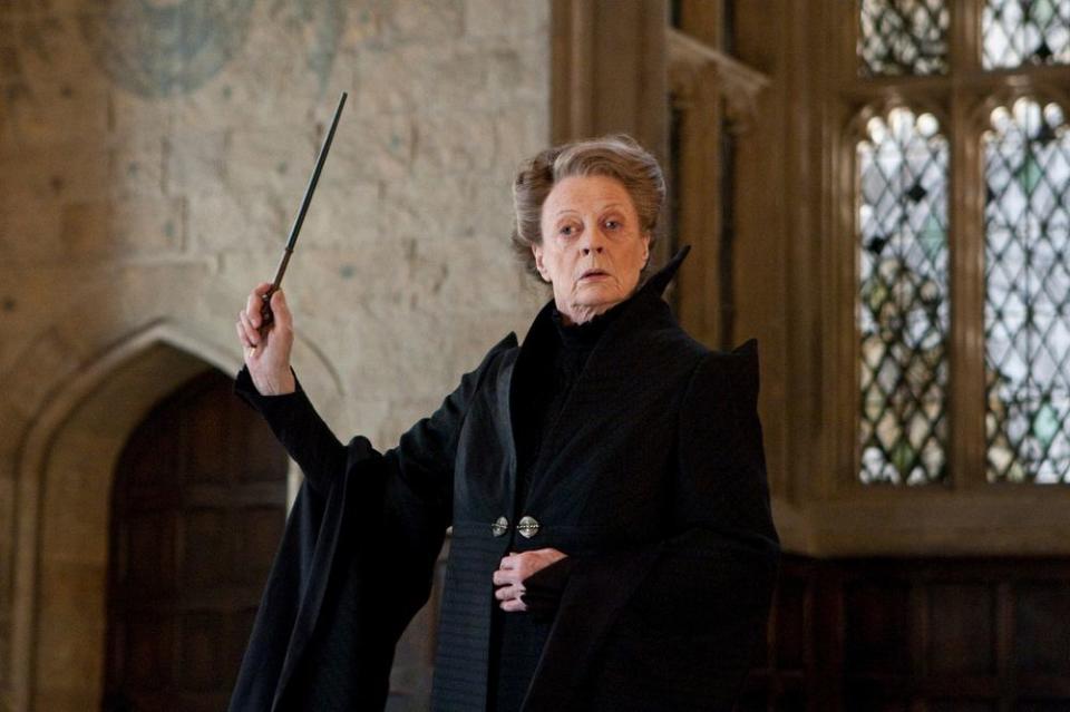 Maggie Smith in Deathly Hallows Part 2