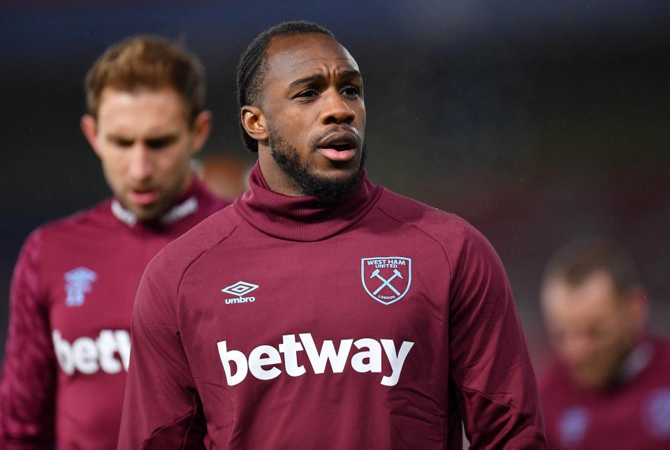 West Ham striker Michail Antonio (Getty Images)