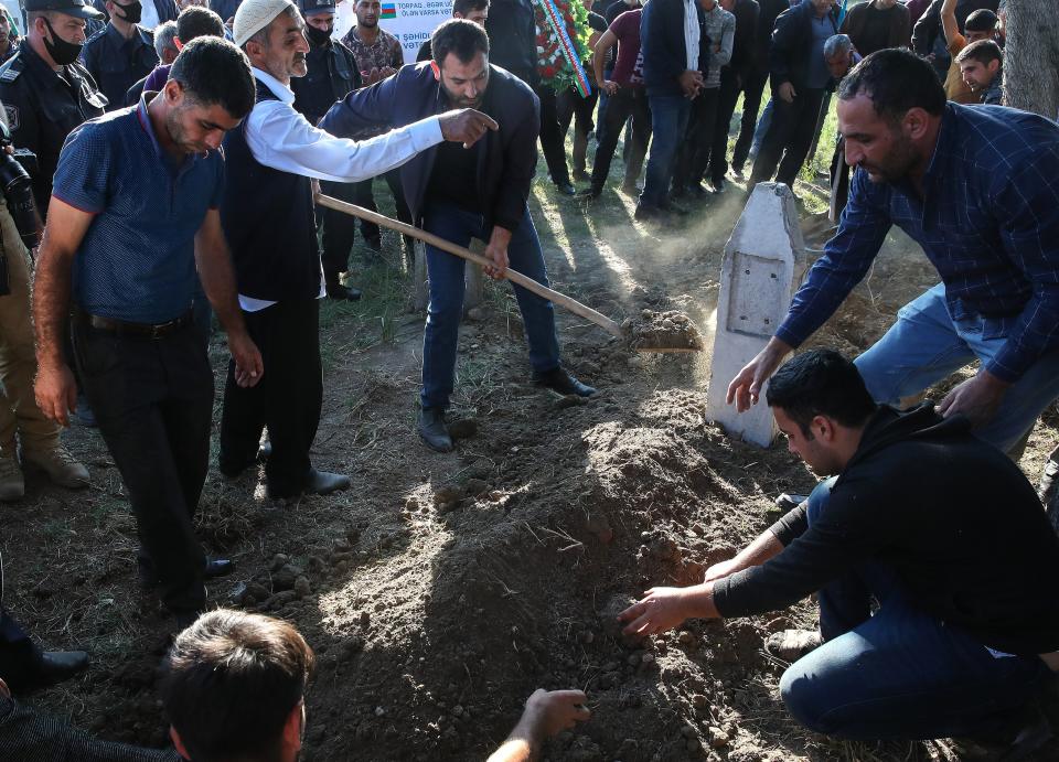 Nagorno-Karabakh Funeral