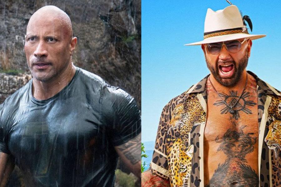 Dave Bautista dice que jamás quiso ser como la Roca, sino un actor respetable