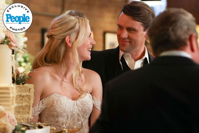 Chicago Fire s Brett and Casey Tie the Knot in a Fish Shop Set