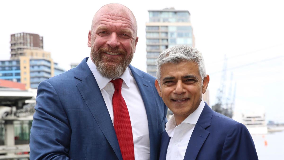 Mayor Sadiq Khan ‘really keen’ to bring WrestleMania experience to London