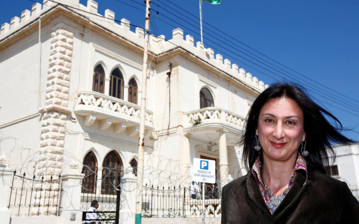 Investigative journalist Daphne Caruana Galizia was killed by a car bomb on Monday. - Reuters