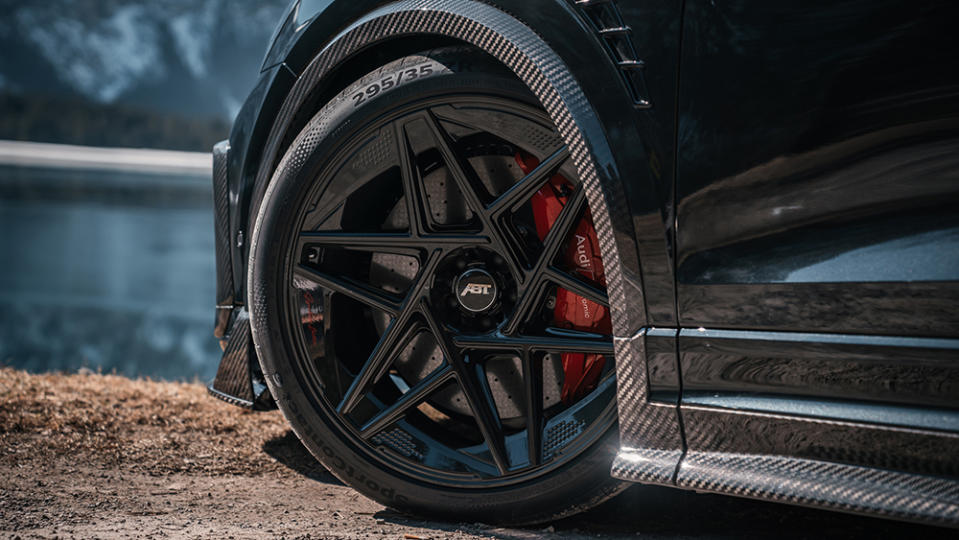 The glossy-black wheels are eye-catching. - Credit: ABT Sportsline