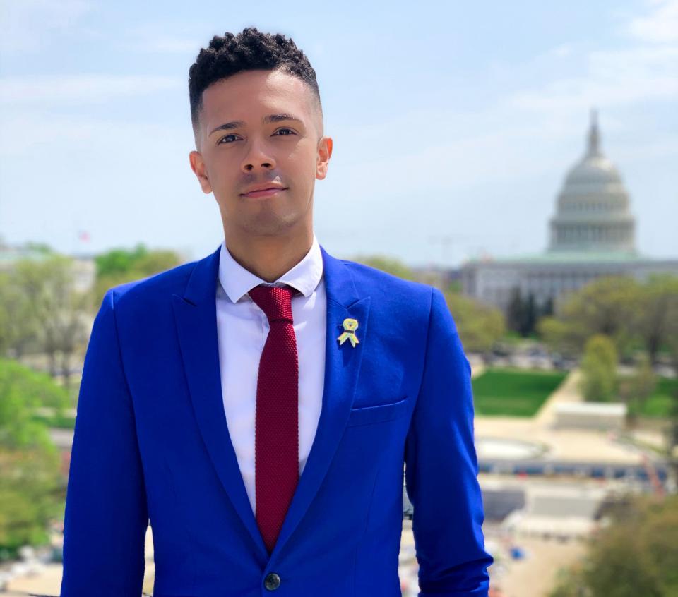 Brandon Wolf in Washington, D.C., in April 2021.