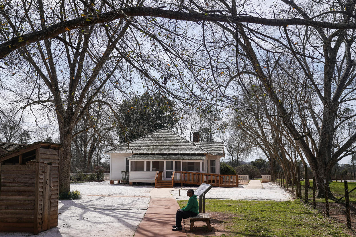 The childhood home of Jimmy Carter in Archery, Ga. 