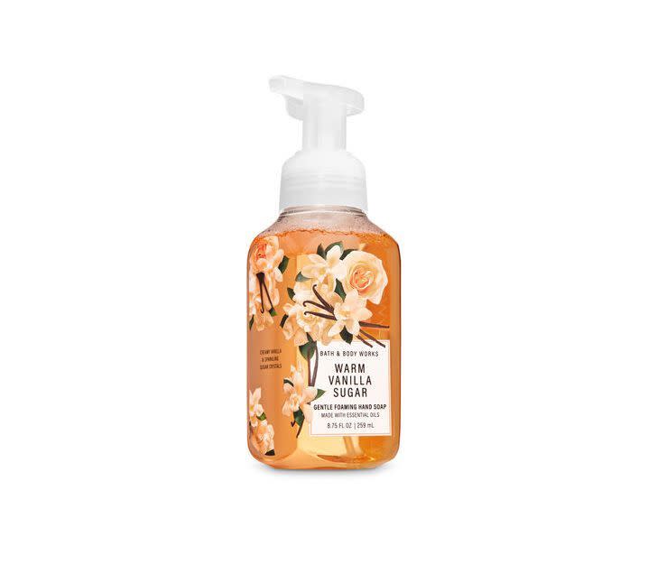 6) Warm Vanilla Sugar Gentle Foaming Hand Soap