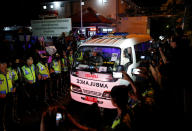 <p>An ambulance carrying the remains of an executed prisoner leaves the port of the prison island of Nusa Kambangan island, in Cilacap, Central Java, Indonesia July 28, 2016. Indonesia executed four convicted drug traffickers, three of them Nigerians, in the early hours of Friday, leaving the fate of 10 others uncertain. (Photo: Darren Whiteside/REUTERS</p>