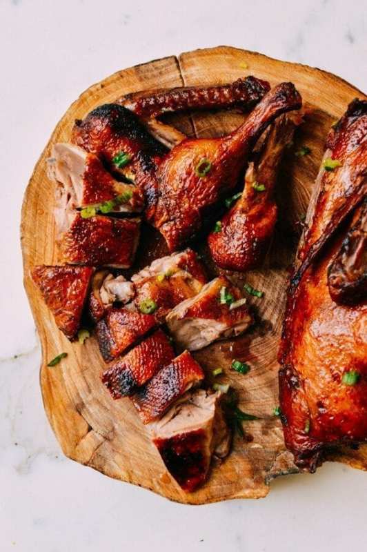 <p>The Woks of Life</p><p>This roasted braised duck recipe is so good. With a few special ingredients and a little time, you’ll have an amazing, special dinner on your hands.</p><p><strong>Get the recipe: <a href="https://thewoksoflife.com/roasted-braised-duck/" rel="nofollow noopener" target="_blank" data-ylk="slk:Roasted Braised Duck;elm:context_link;itc:0;sec:content-canvas" class="link ">Roasted Braised Duck</a></strong></p><p><strong>Related: <a href="https://parade.com/849093/felicialim/the-15-best-turkey-recipes-ever/" rel="nofollow noopener" target="_blank" data-ylk="slk:The 15 Best Turkey Recipes Ever;elm:context_link;itc:0;sec:content-canvas" class="link ">The 15 Best Turkey Recipes Ever</a></strong></p>