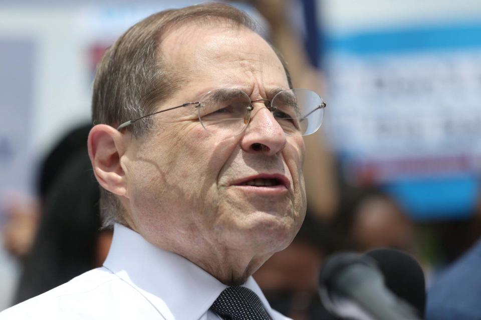 House Judiciary Committee chairman Jerrold Nadler. (REUTERS)