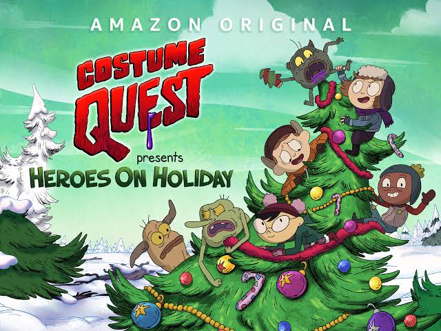 Costume Quest Christmas Special Amazon Prime key art