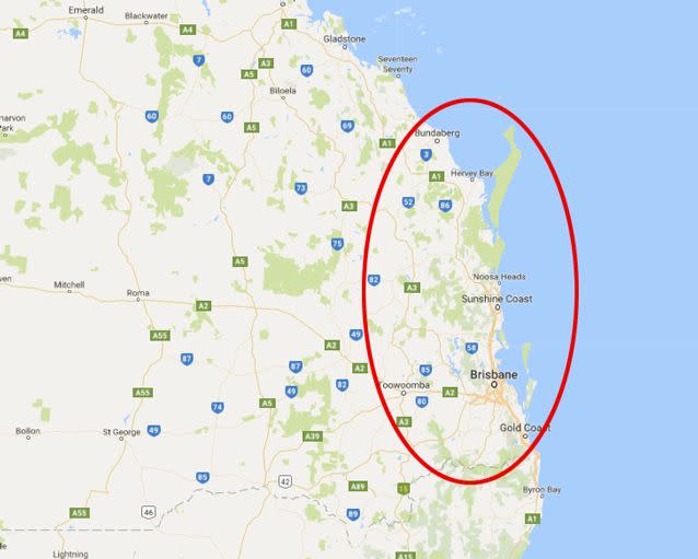 Schools across the southeast will be closed due to the ongoing weather conditions in Queensland. Picture: Google Maps