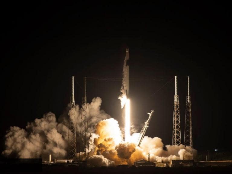 SpaceX has successfully launched the first 60 satellites of its planned Starlink internet project.A Falcon 9 rocket carrying the satellites took off from Cape Canaveral, Florida, late on Thursday, delivering the first part of Elon Musk's plan to provide high-speed internet to anyone on Earth.The launch had previously been delayed due to adverse weather conditions, but a clear window allowed the private space firm to deploy the satellites into orbit.Mr Musk later confirmed on Twitter that all 60 satellites were online.SpaceX plans to eventually launch 12,000 internet satellites in order to provide universal online access."SpaceX designed Starlink to connect end users with low latency, high bandwidth broadband services by providing continual coverage around the world using a network of thousands of satellites in low Earth orbit," the space firm said."SpaceX expects to encounter issues along the way, but our learnings here are key to developing an affordable and reliable broadband service in the future."The first 60 satellites deployed just over an hour after liftoff at an altitude of 440km. Using their own self-propulsion mechanism, they then launched into orbit at around 550km.Mr Musk previously warned that there would likely be issues with the first batch of satellites."Much will likely go wrong on first mission," he tweeted earlier this month. "Also, six more launches of 60 satellites needed for minor coverage, 12 for moderate."The billionaire entrepreneur said he expected it would take a minimum of 1,000 satellites for the space-based internet to be economically viable.