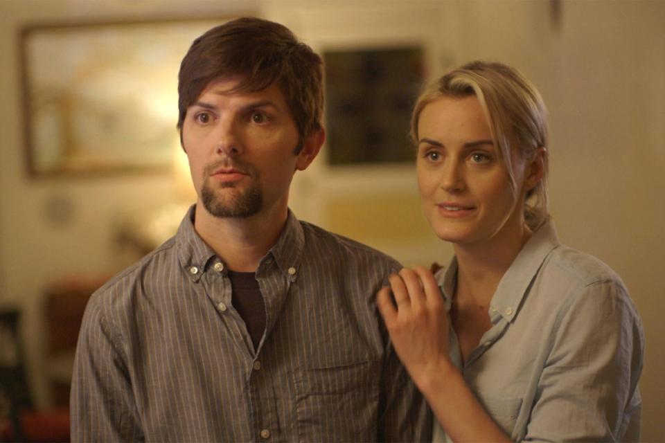 The Overnight (2015) (l-r) Adam Scott, Taylor Schilling