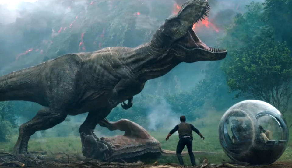 La película con más errores del año pasado (42 en total) fue la segunda entrega de la trilogía de 'Jurassic World' que dirigió J.A. Bayona. La tercera se estrenará en 2021. (Foto: Universal Pictures)