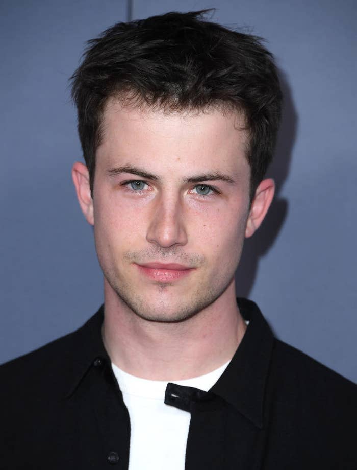 A closeup of Dylan Minnette