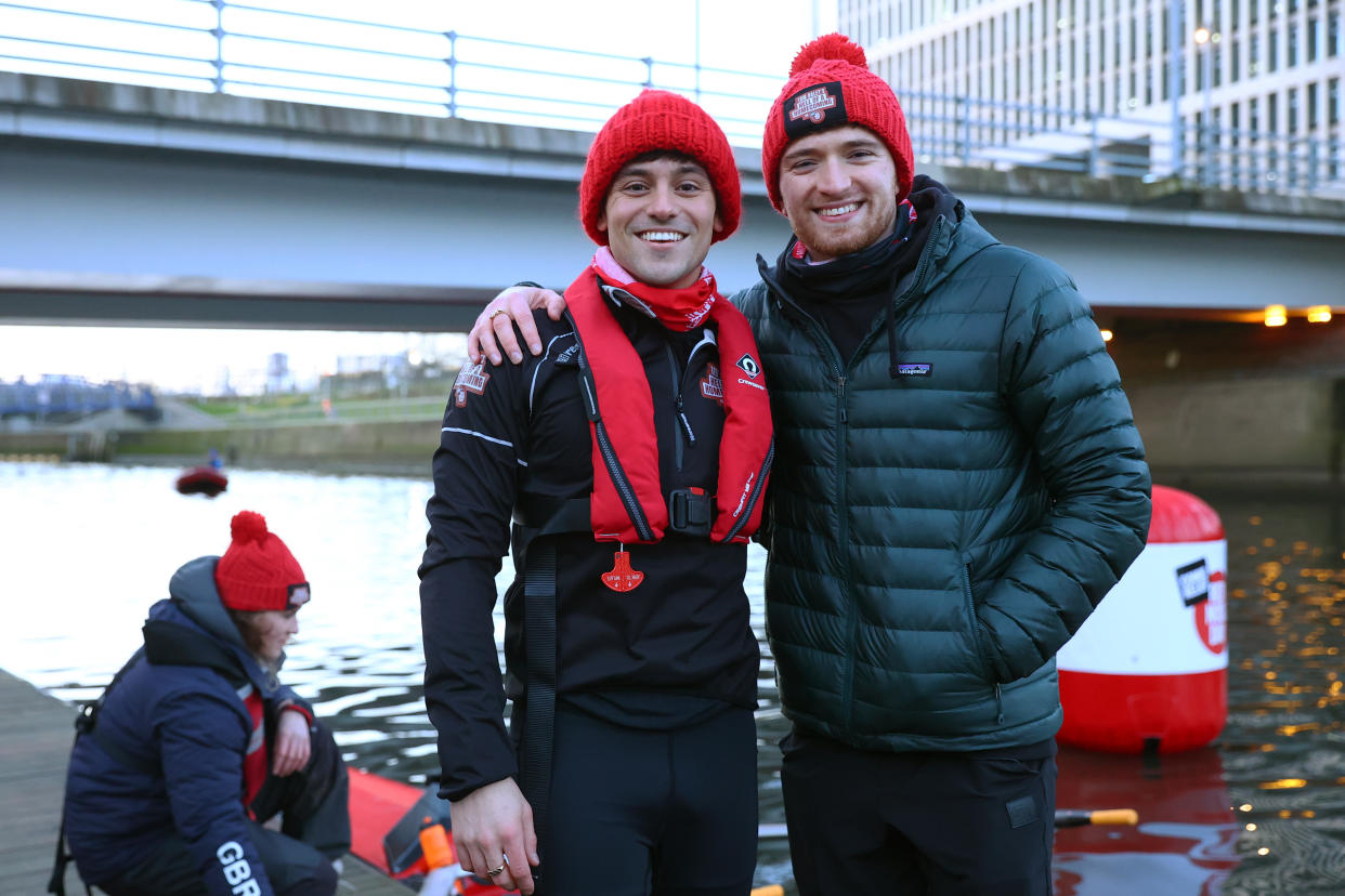 Tom Daley and his diving partner Matty Lee