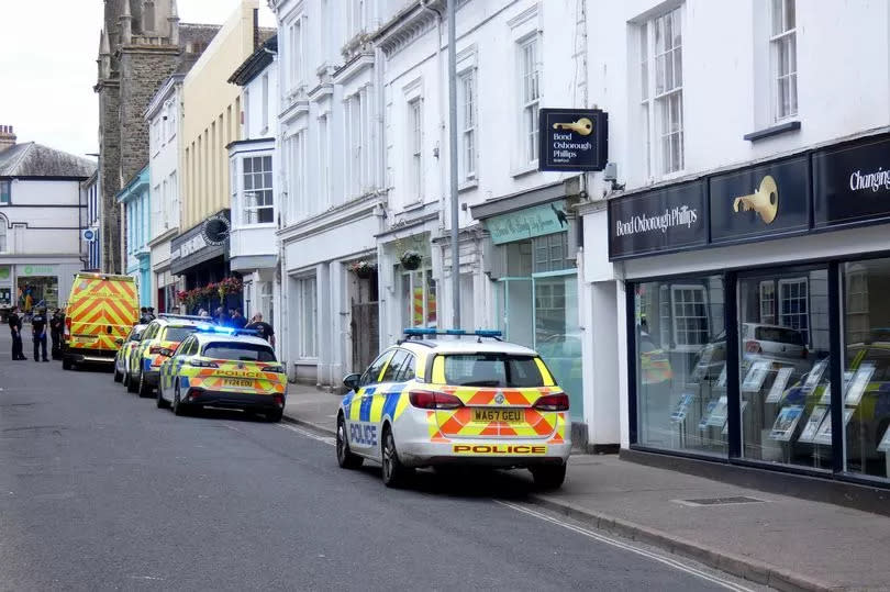 Emergency services at Bideford