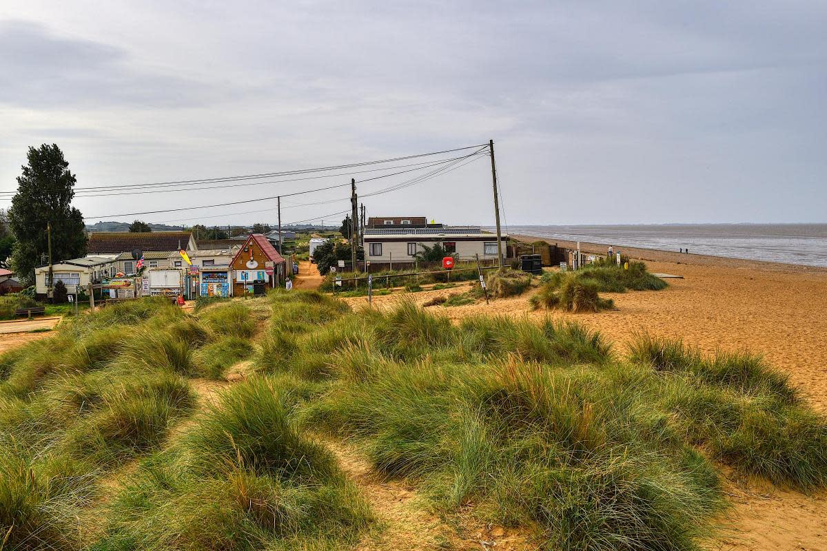 People have been issued with warnings after digging into the sea defences between Hunstanton and Wolferton, whose future is under review <i>(Image: Chris Bishop)</i>