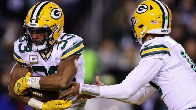 AJ Dillon helps Packers power past Rams, 36-28, as Aaron Jones returns