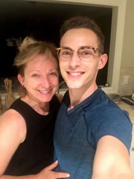 PHOTO: Kelly Rippon and Adam Rippon appear in a undated selfie. (Courtesy of Kelly Rippon)