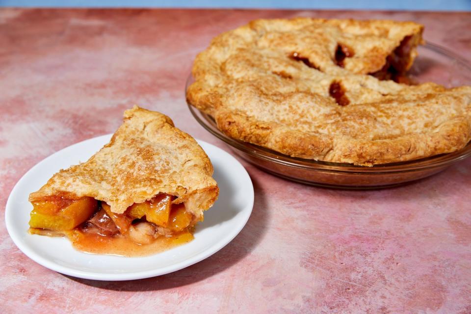 Bourbon Peach Pie