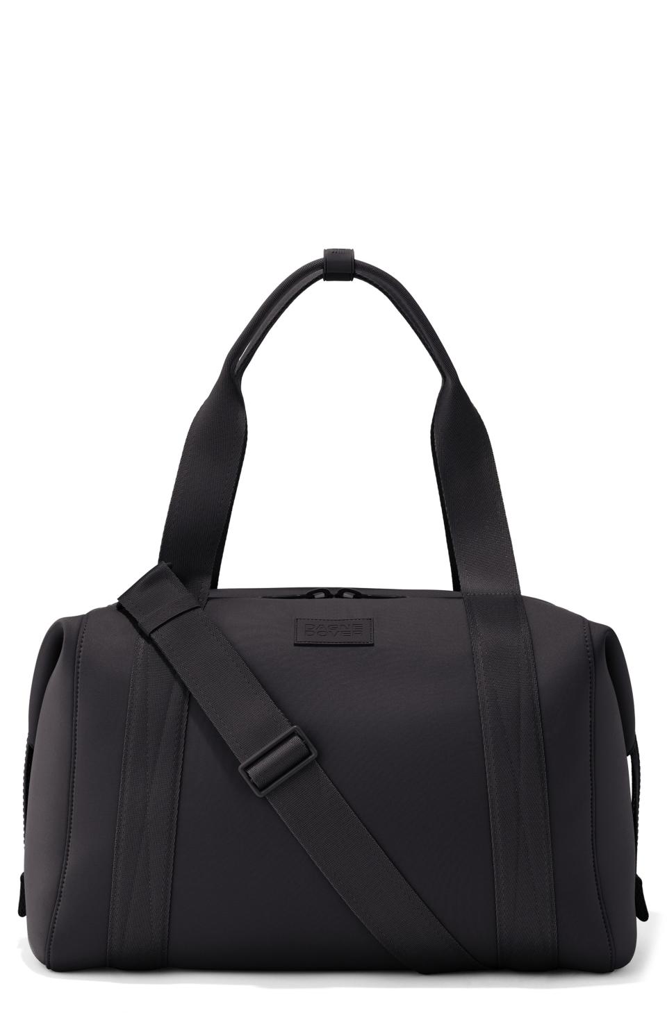 365 Large Landon Neoprene Carryall Duffle Bag in Onyx