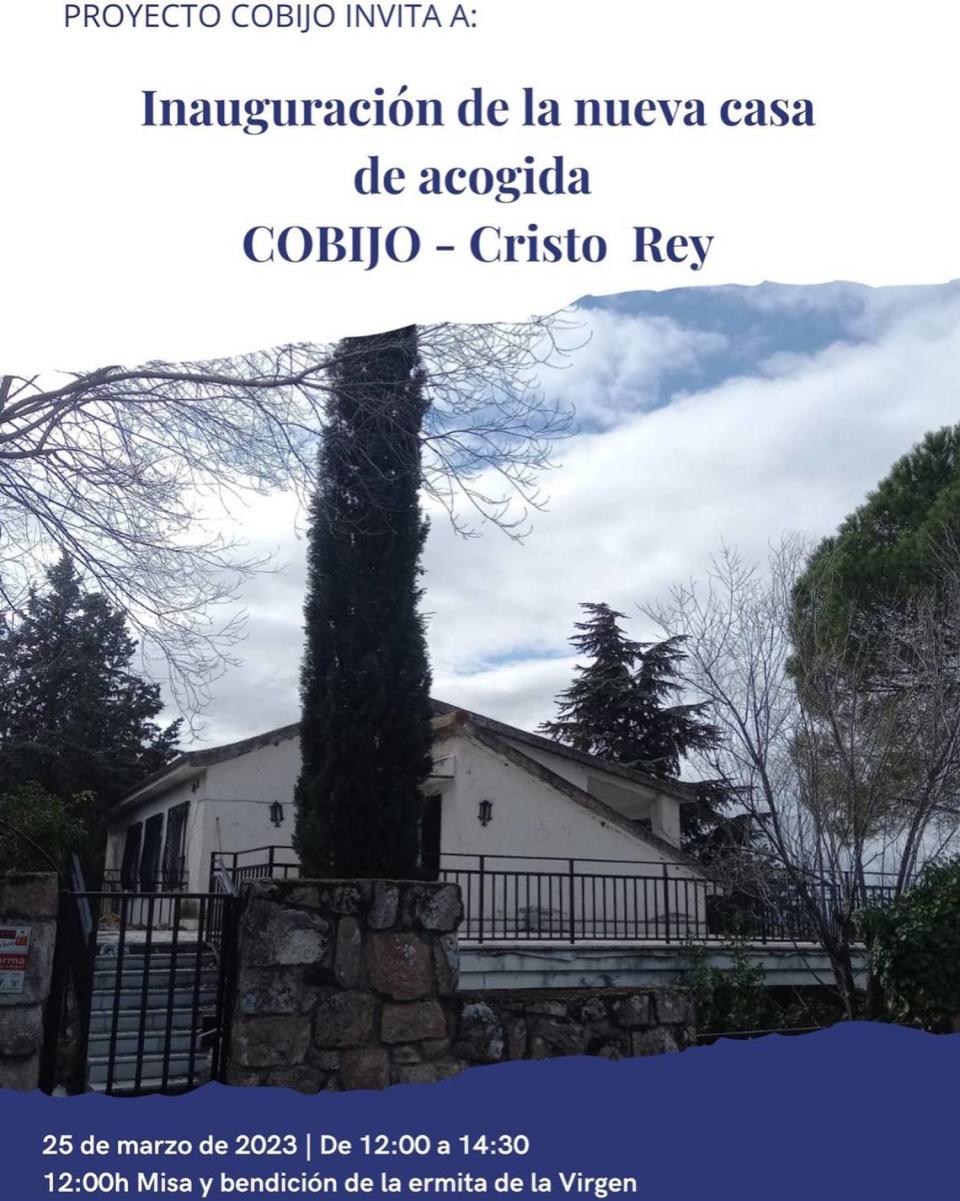 Chalet donado al Proyecto Cobijo, en Algete, Comunidad de Madrid, listo para ser inaugurado.