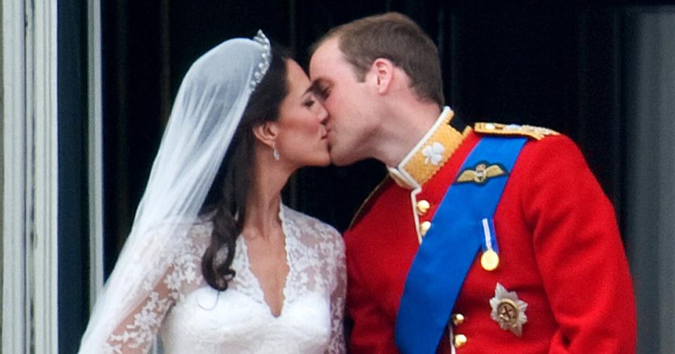 Forever Valentines! See the Most Romantic Royal Wedding Kisses of All Time